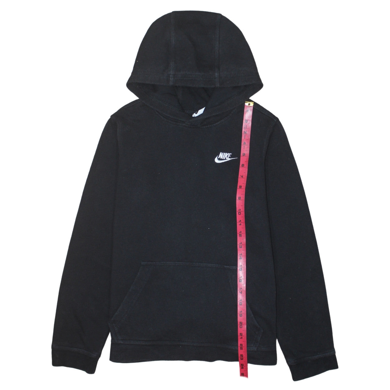 Nike Boys Black Pullover Hoodie XL 158-170cm Cotton Blend Casual
