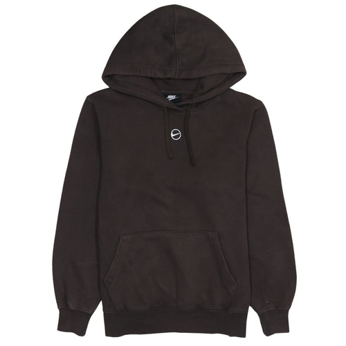 Nike Men's Brown XS Pullover Hoodie Loose Fit Fleece Sweatshirt