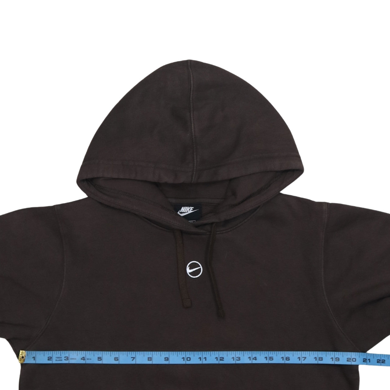 Nike Men's Brown XS Pullover Hoodie Loose Fit Fleece Sweatshirt