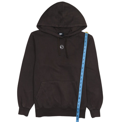 Nike Men's Brown XS Pullover Hoodie Loose Fit Fleece Sweatshirt