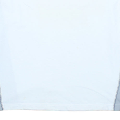 Kappa Men's White 2XL Short Sleeve Crew Neck Logo T-Shirt
