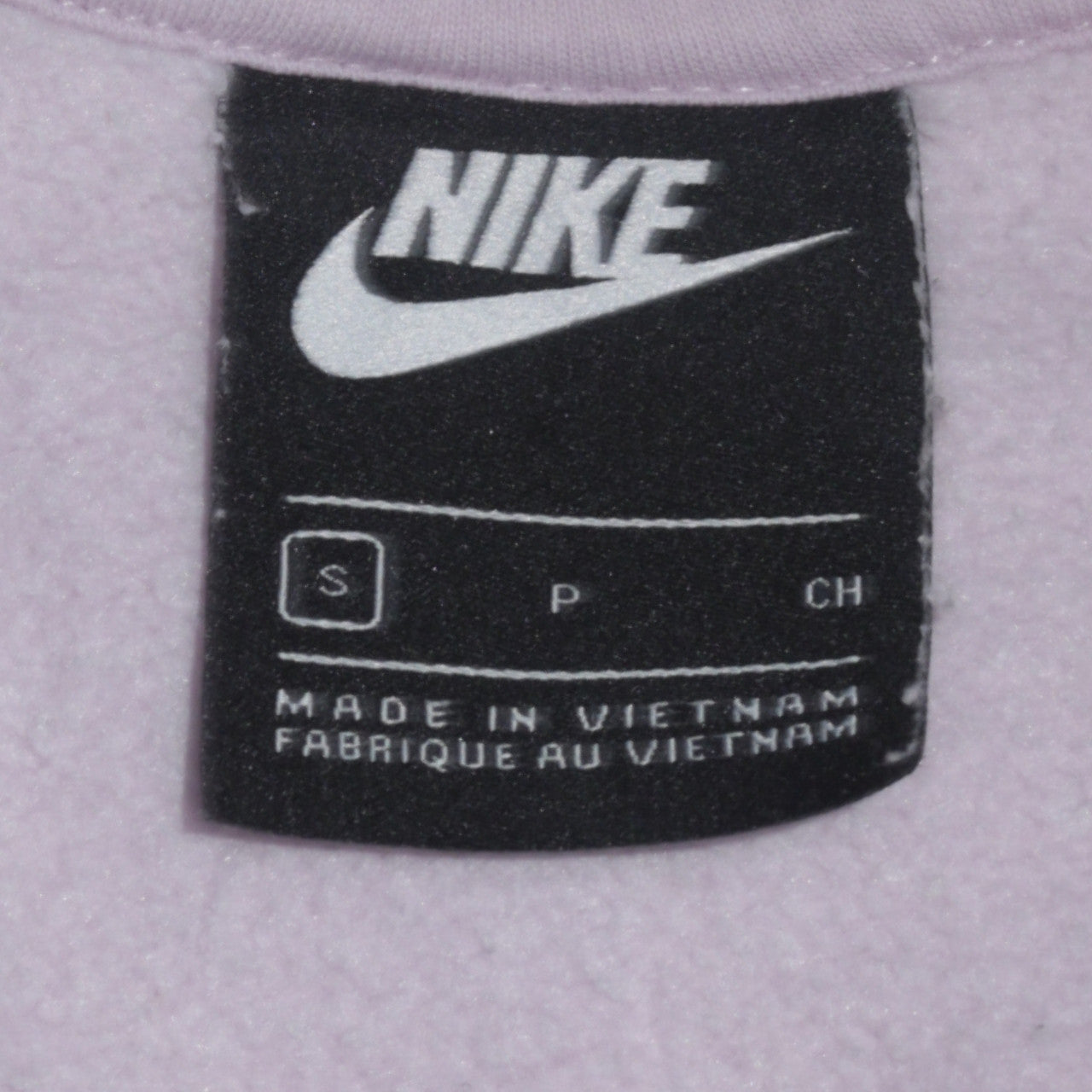 Nike Women Lilac Crew Neck Pullover Sweatshirt Size S