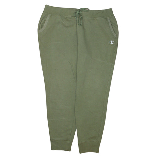 Champion Men's Green XL Joggers Sweatpants Cotton Blend Comfort Fit