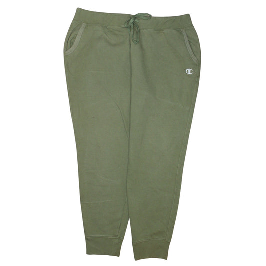 Champion Men's Green XL Joggers Sweatpants Cotton Blend Comfort Fit