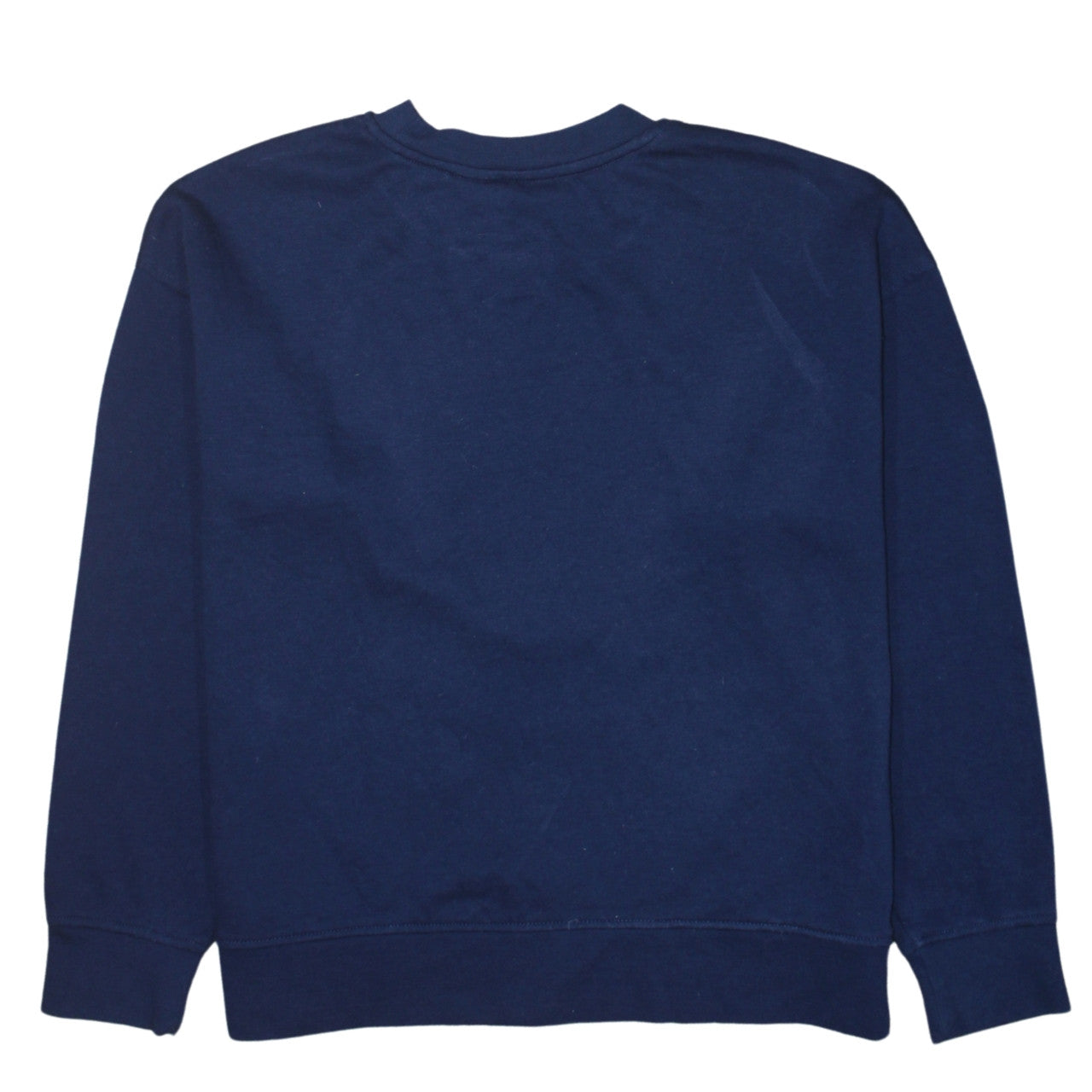 Disney Womens Navy Blue Donald Duck New York Printed Sweatshirt Size S