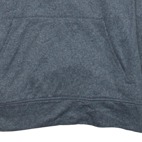 Adidas Men's Grey Pullover Hoodie Medium ClimaWarm Fleece