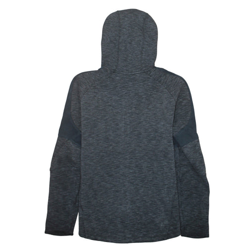 Puma Men's Grey Full Zip Hoodie M Lightweight Sportswear