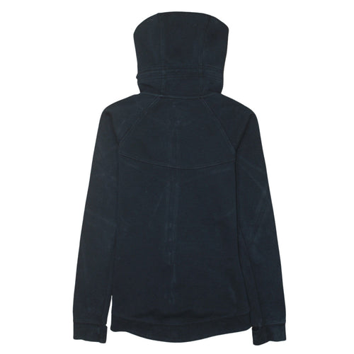 Nike Women’s Black Small Full Zip Hoodie Sweatshirt with Logo