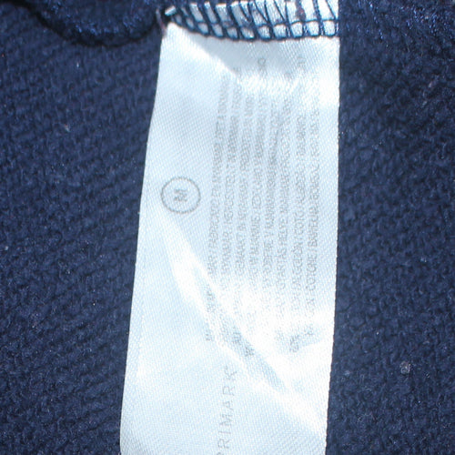 Primark Men’s Blue Patriots Pullover Hoodie Medium Graphic Fleece