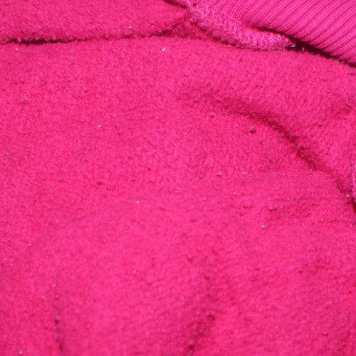 Disney Women Fuchsia Minnie Mouse Pullover Hoodie Size 16 Cotton Blend