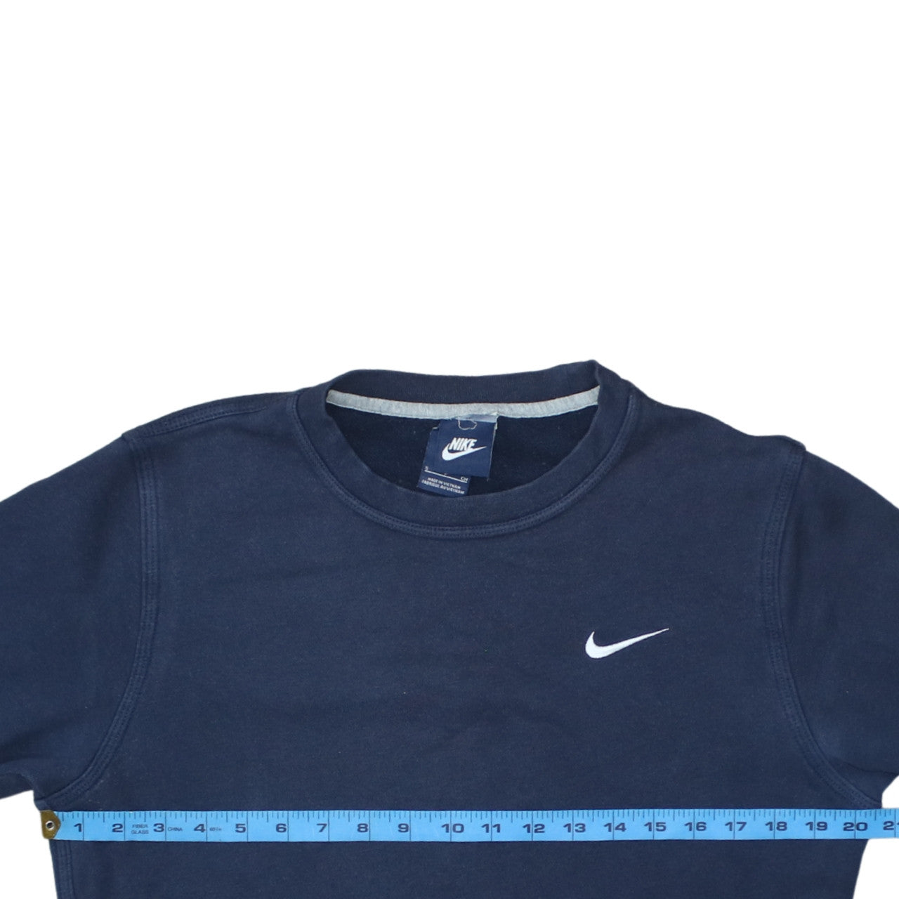 Nike Men's Blue Crew Neck Pullover Sweatshirt Size S