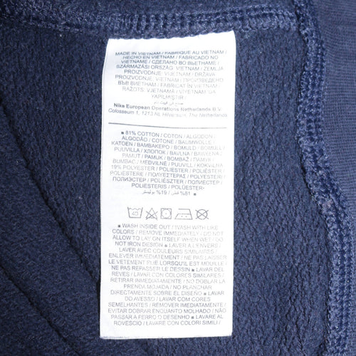 Nike Men's Blue Crew Neck Pullover Sweatshirt Size S