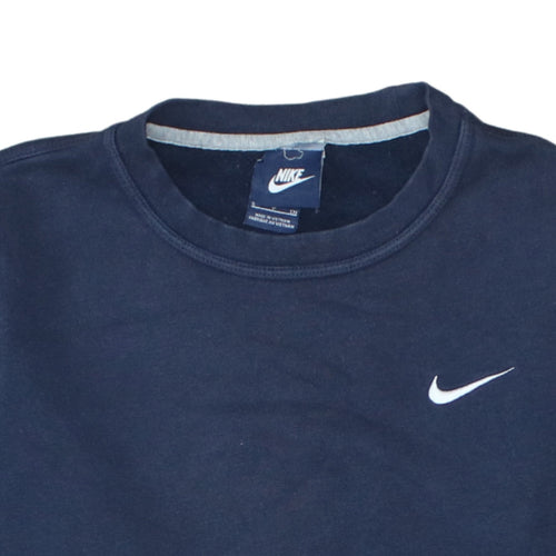 Nike Men's Blue Crew Neck Pullover Sweatshirt Size S