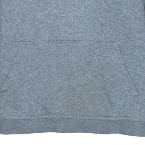 Nike Boys Grey Pullover Hoodie XL 158-170cm Cotton Blend Logo Sweatshirt