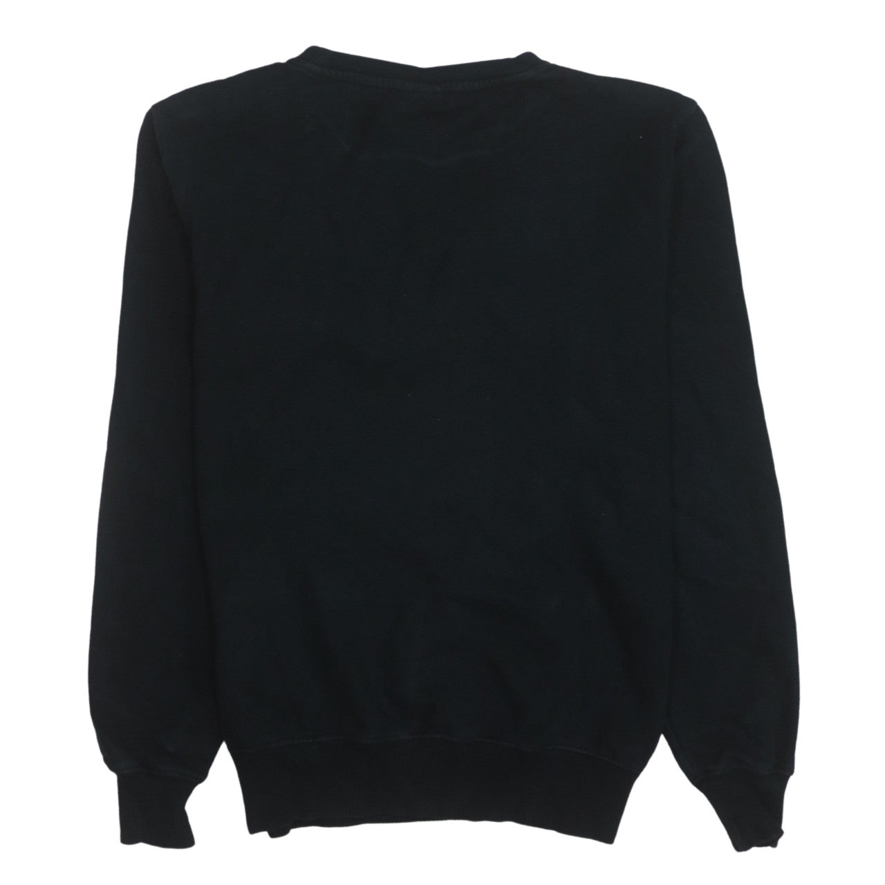 Ellesse Womens Black Logo Crew Neck Pullover Sweatshirt UK 6