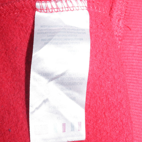 Champion Boys Red Pullover Hoodie XL Fleece Lined Sherpa Logo Sweatshirt
