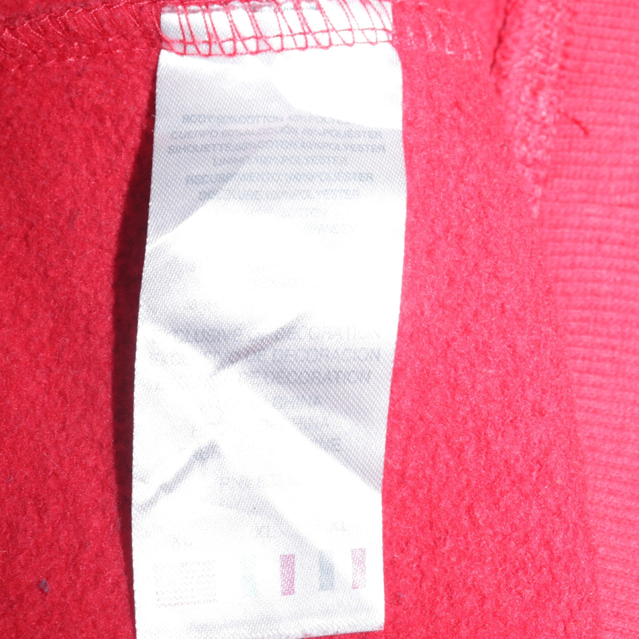 Champion Boys Red Pullover Hoodie XL Fleece Lined Sherpa Logo Sweatshirt