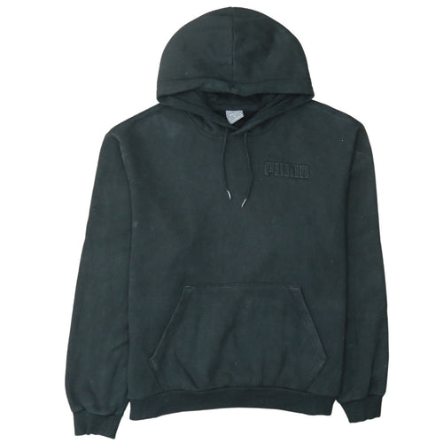 Puma Men's Black XL Pullover Hoodie Fleece Sweatshirt