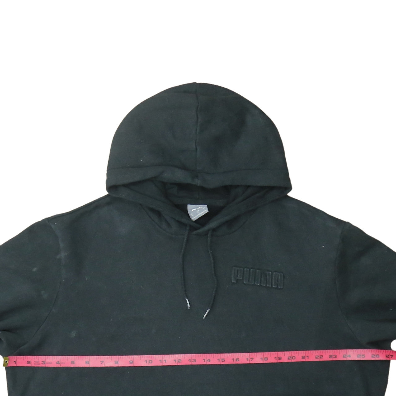 Puma Men's Black XL Pullover Hoodie Fleece Sweatshirt