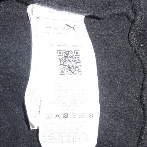 Puma Men's Black XL Pullover Hoodie Fleece Sweatshirt
