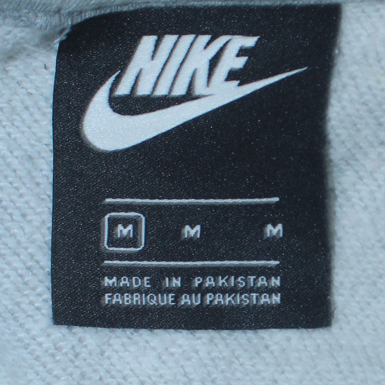 Nike Men's Grey Pullover Hoodie M Fleece Graphic Sportswear