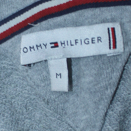 Tommy Hilfiger Men's Grey Full Zip Hoodie Size M Regular Fit