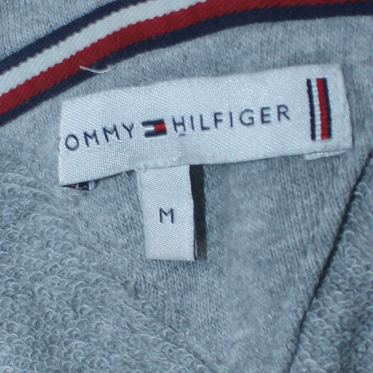 Tommy Hilfiger Men's Grey Full Zip Hoodie Size M Regular Fit