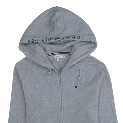 Tommy Hilfiger Men's Grey Full Zip Hoodie Size M Regular Fit