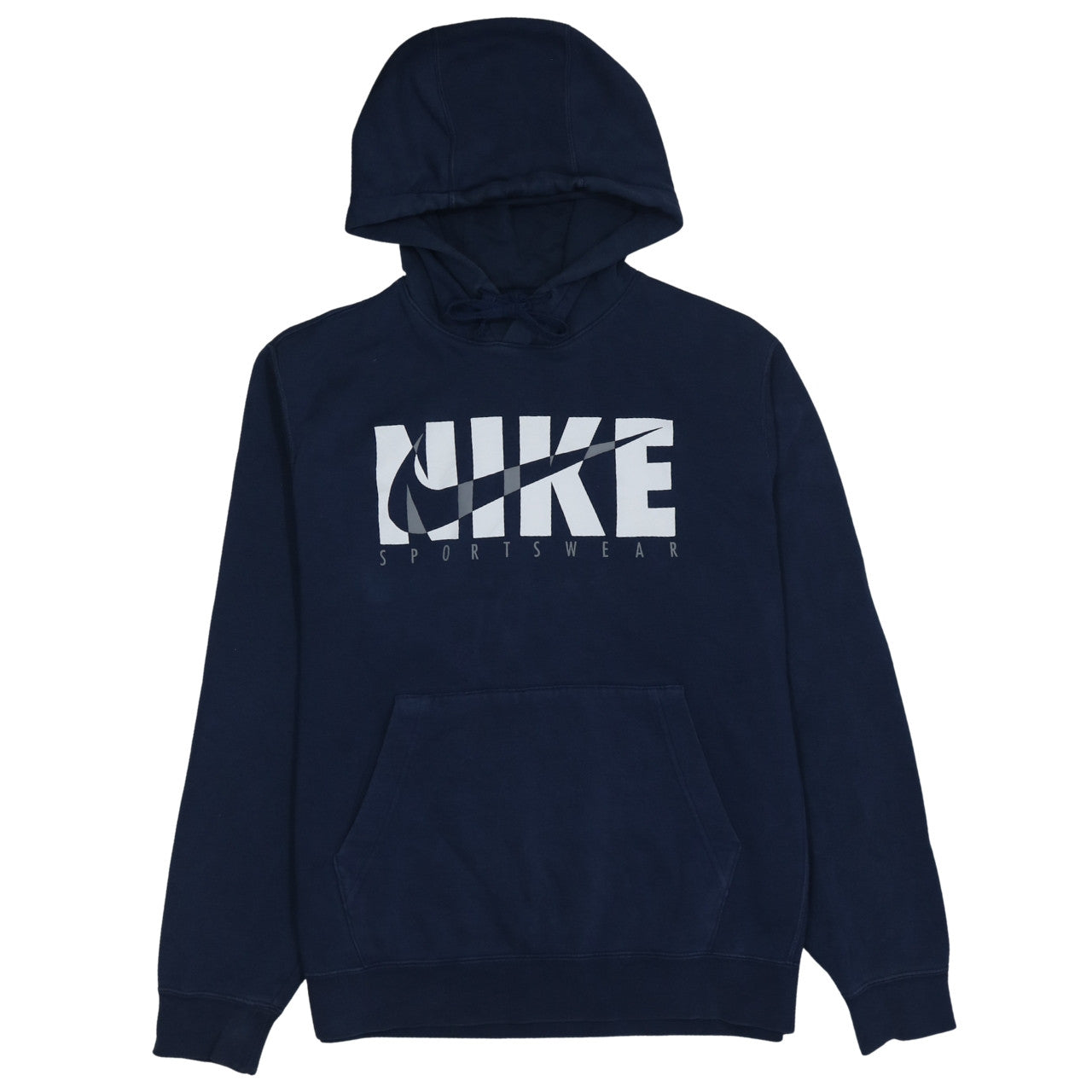 Nike Men's Blue Pullover Hoodie Sweatshirt Size M Sportswear