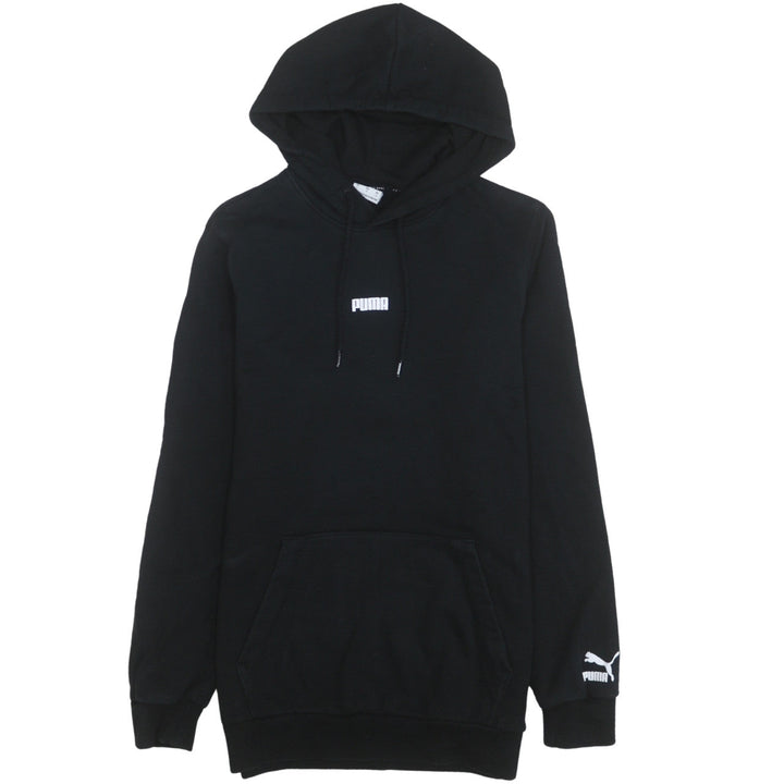 Puma Men's Black Pullover Hoodie Size S Regular Fit Sportswear