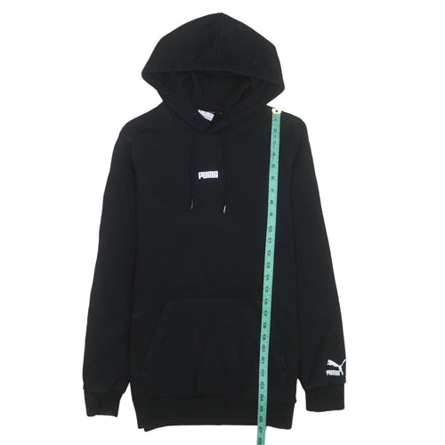 Puma Men's Black Pullover Hoodie Size S Regular Fit Sportswear
