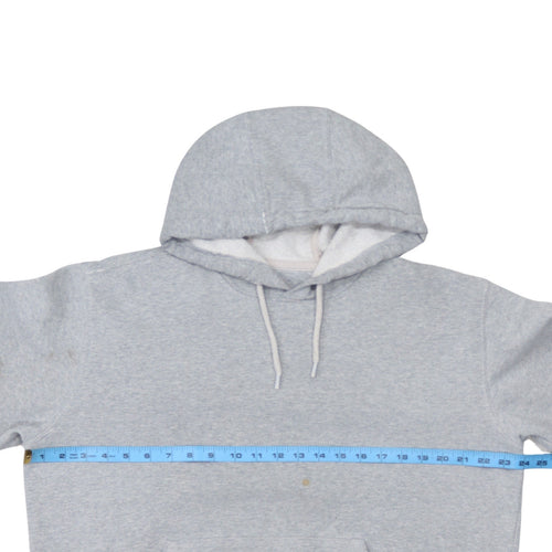 Carhartt Men's Grey Pullover Hoodie M Regular Fit Fleece