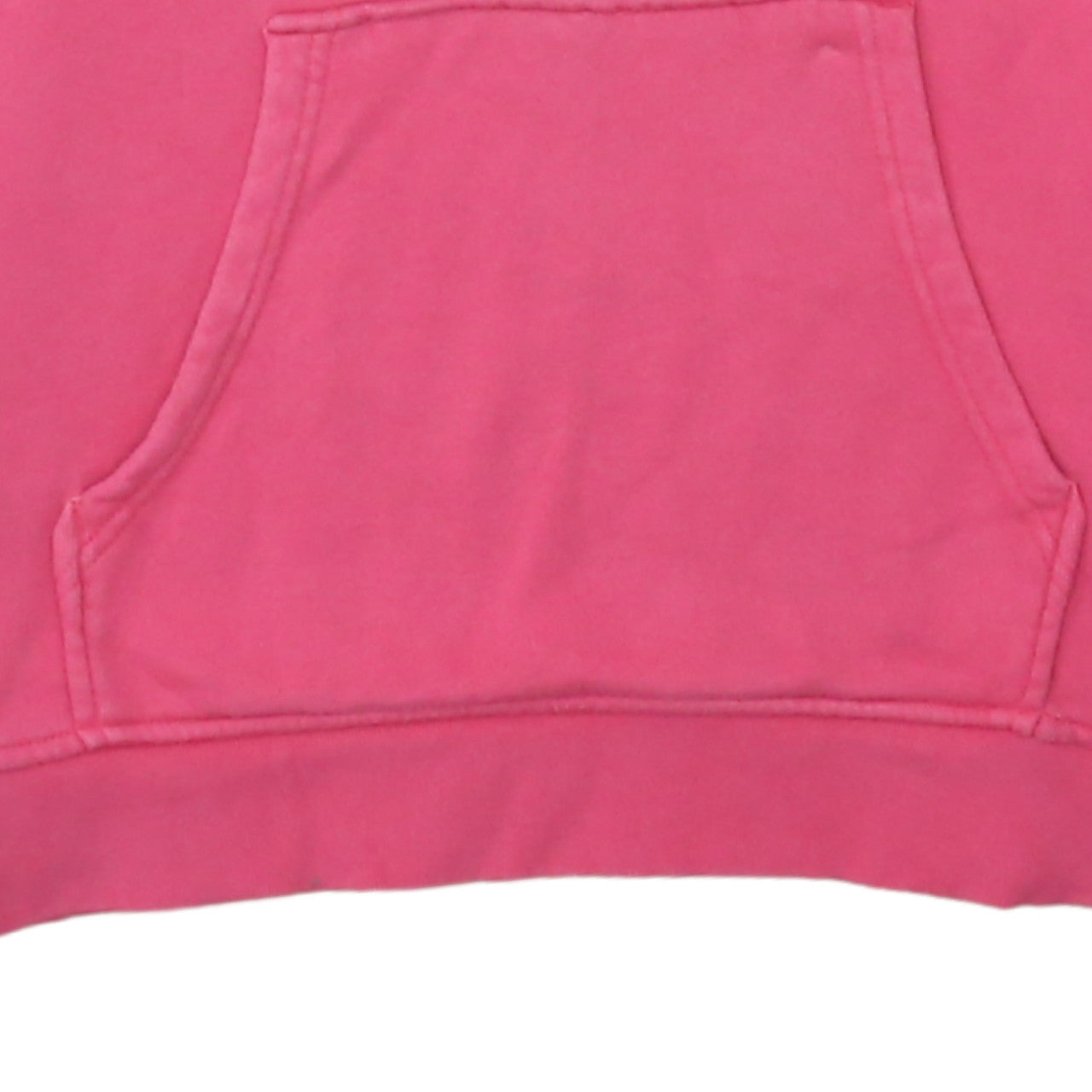 Adidas Womens Pink Pullover Hoodie Size 10 Logo Print Casual Sweatshirt