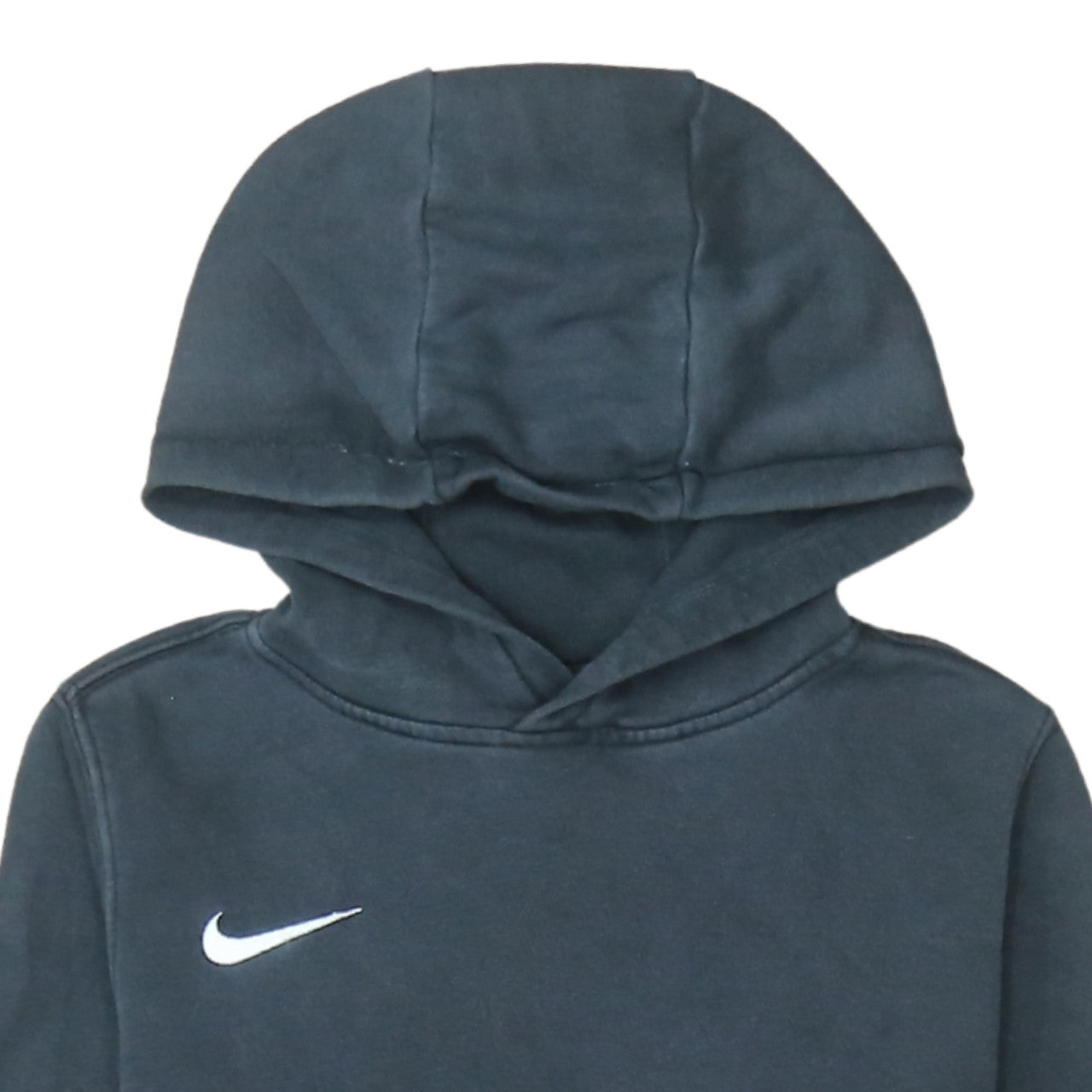 Nike Boys Black XL Pullover Hoodie with Logo Front Pocket