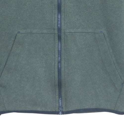 Nike Men's Green Full Zip Hoodie M Regular Fit Sportswear