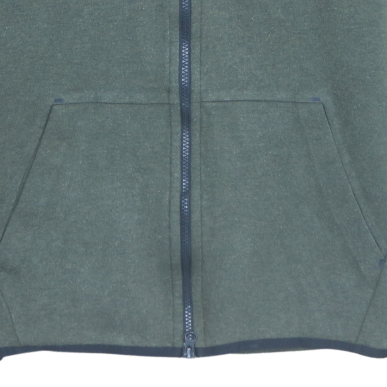 Nike Men's Green Full Zip Hoodie M Regular Fit Sportswear