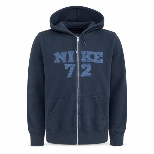 Nike Men's Black Full Zip Hoodie M Sports Fleece Sweatshirt