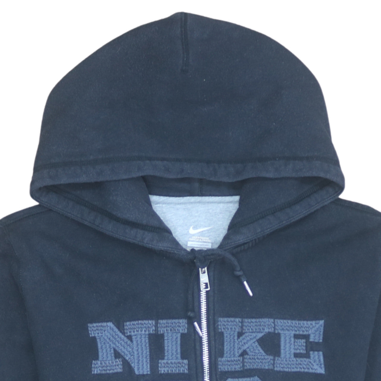 Nike Men's Black Full Zip Hoodie M Sports Fleece Sweatshirt