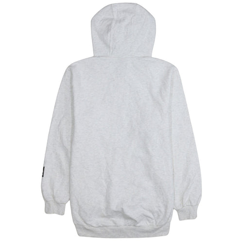 Ellesse Womens Beige Hooded Pullover Sweatshirt UK 14 Cotton Blend