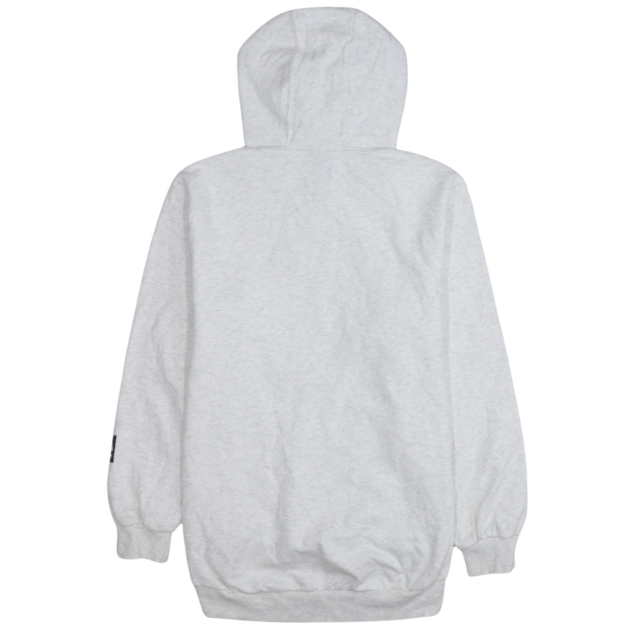 Ellesse Womens Beige Hooded Pullover Sweatshirt UK 14 Cotton Blend