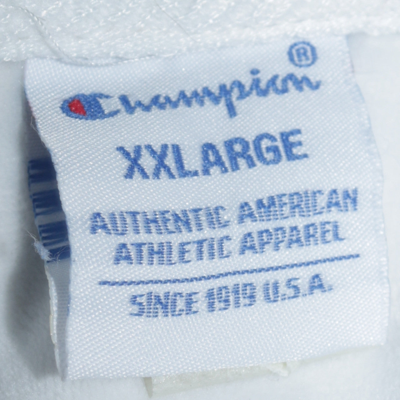 Champion Men's White Pullover Hoodie 2XL Classic Logo Sweatshirt