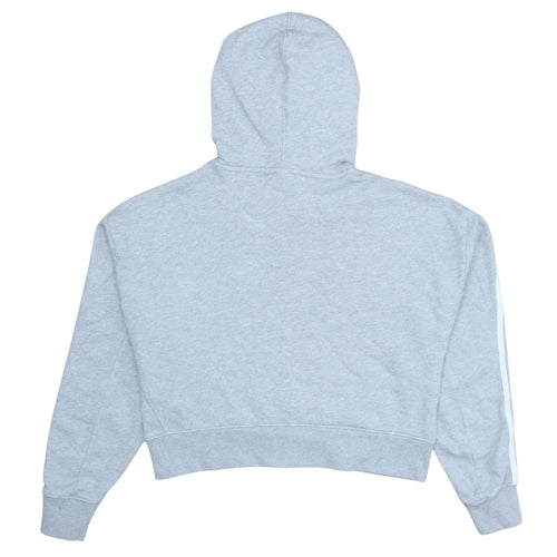 Adidas Womens Grey Hooded Pullover Sweatshirt Size 10