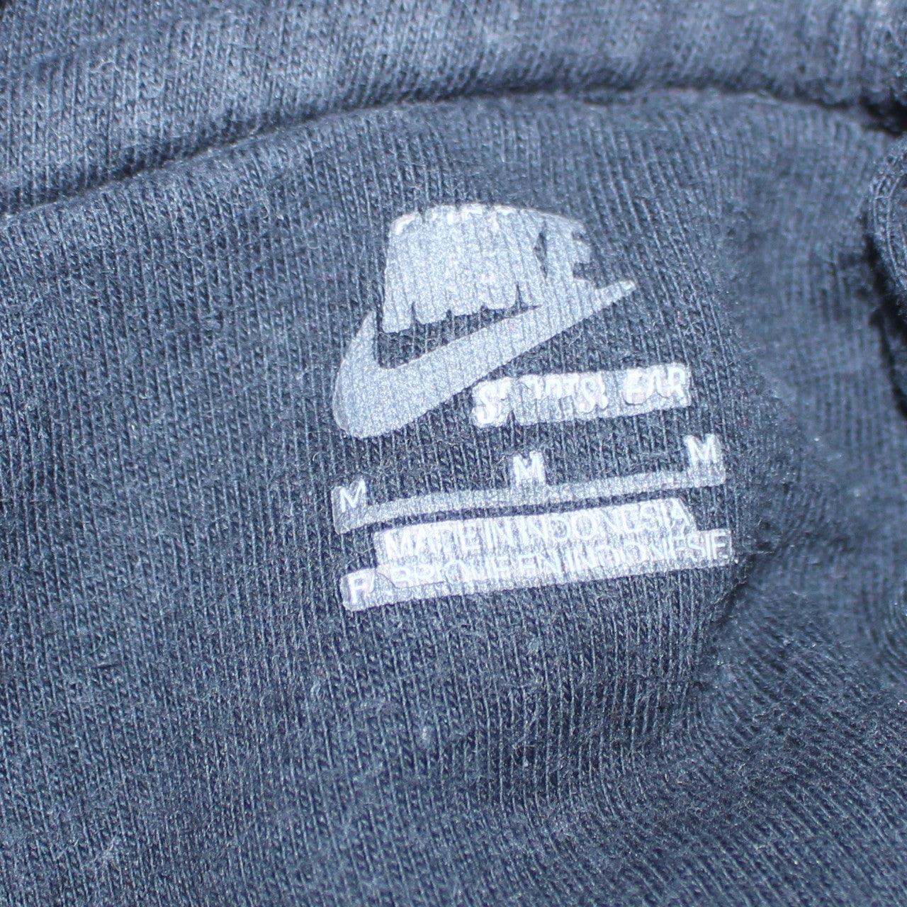 Nike Men's Blue Pullover Hoodie Medium Cotton Fleece Sportswear