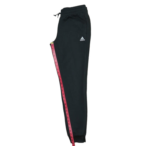 Adidas Womens Black Jogger Sweatpants M Elastic Waist Sportswear