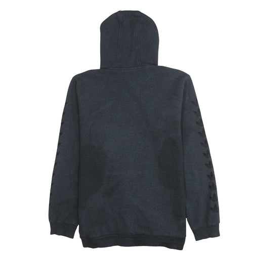 adidas Men's Grey XL Pullover Hoodie Logo Fleece Sweatshirt