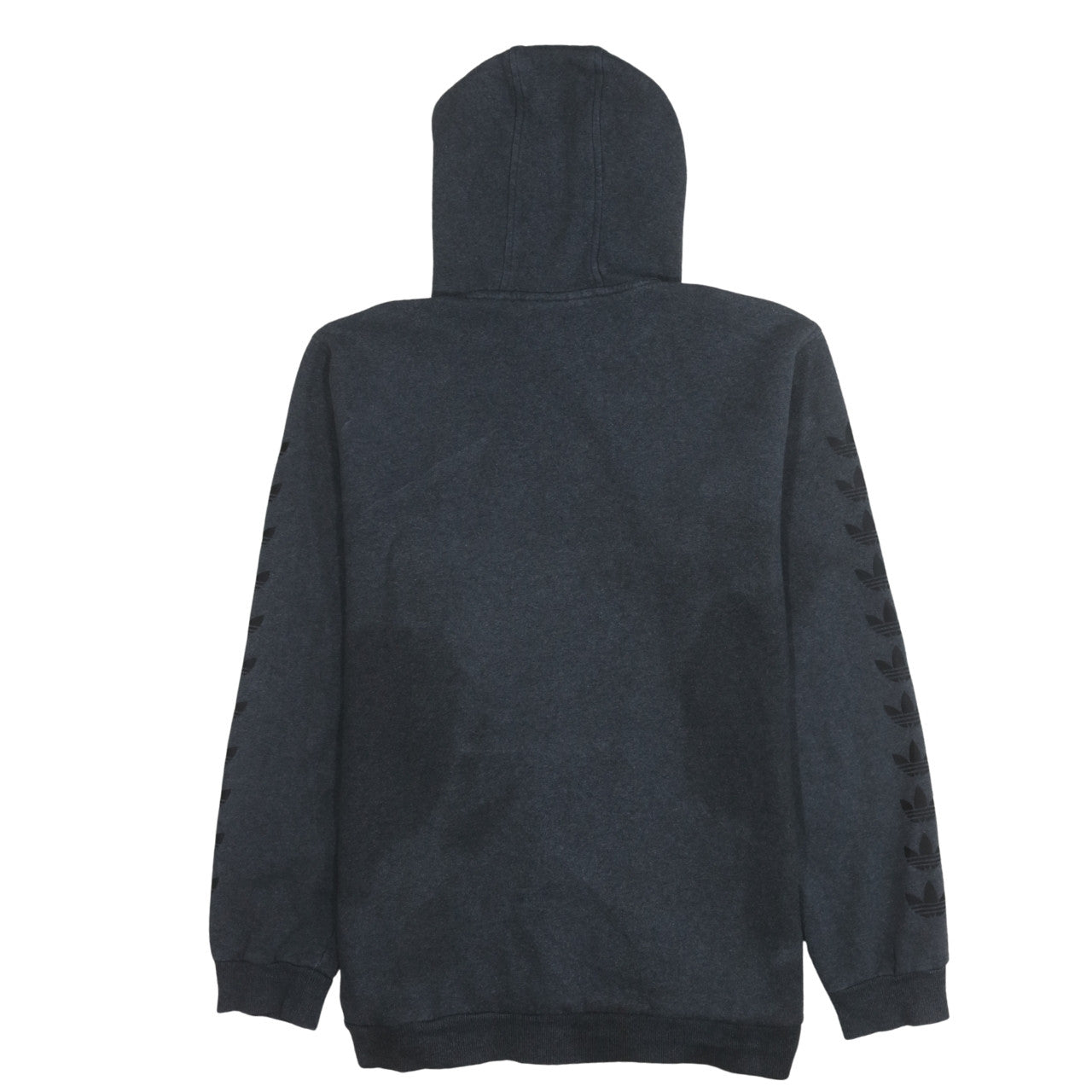 adidas Men's Grey XL Pullover Hoodie Logo Fleece Sweatshirt
