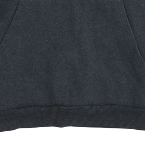 adidas Men's Grey XL Pullover Hoodie Logo Fleece Sweatshirt