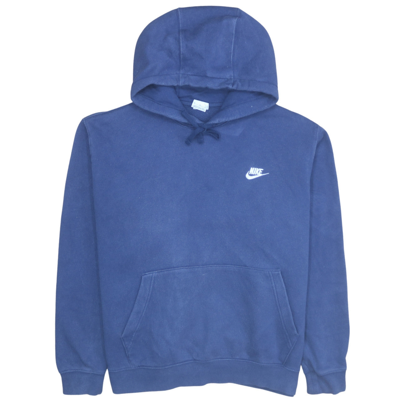 Nike Men's Blue Pullover Hoodie XL Fleece Regular Fit
