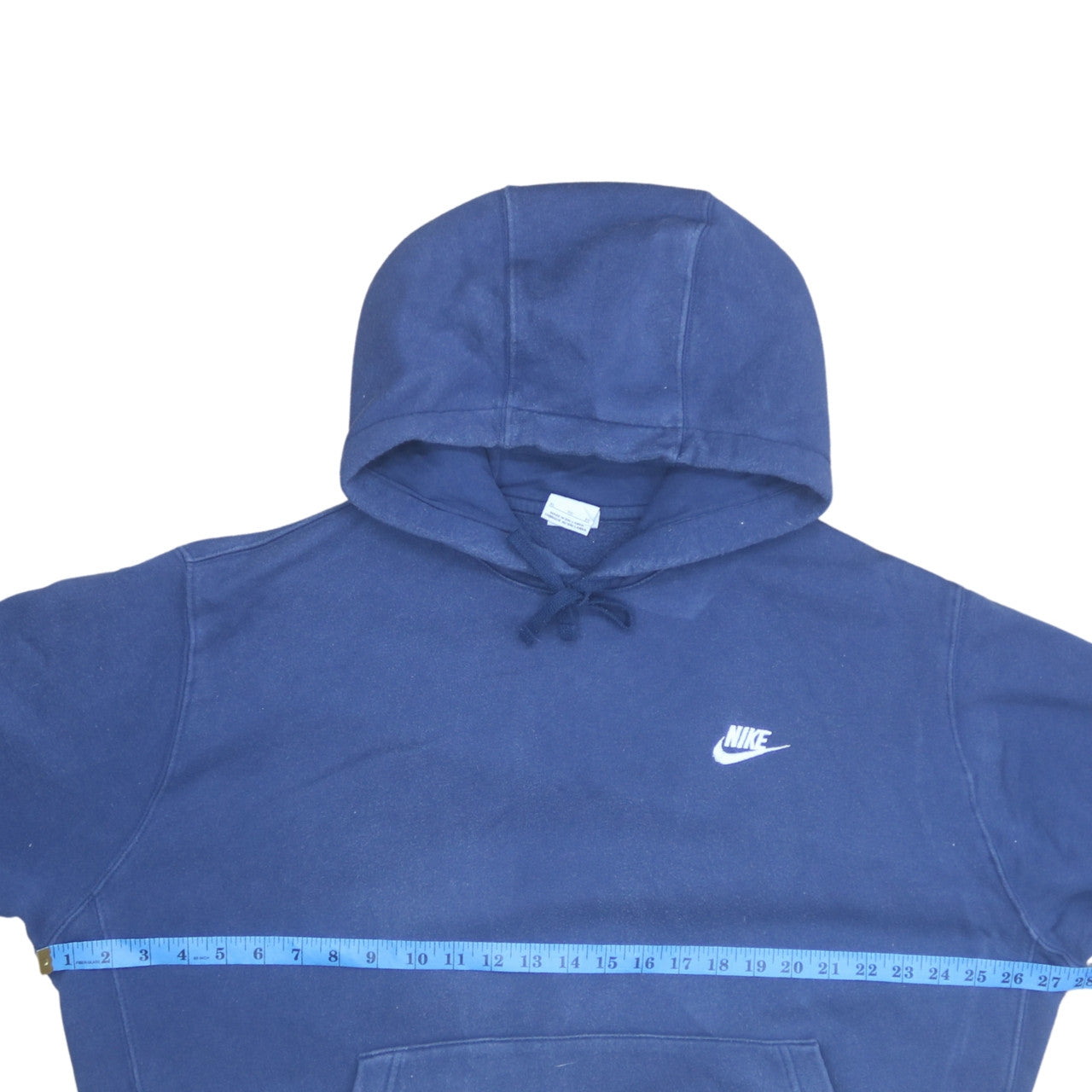 Nike Men's Blue Pullover Hoodie XL Fleece Regular Fit