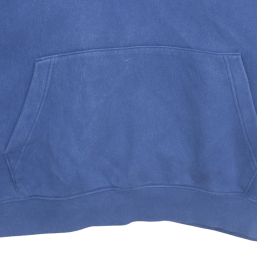 Nike Men's Blue Pullover Hoodie XL Fleece Regular Fit